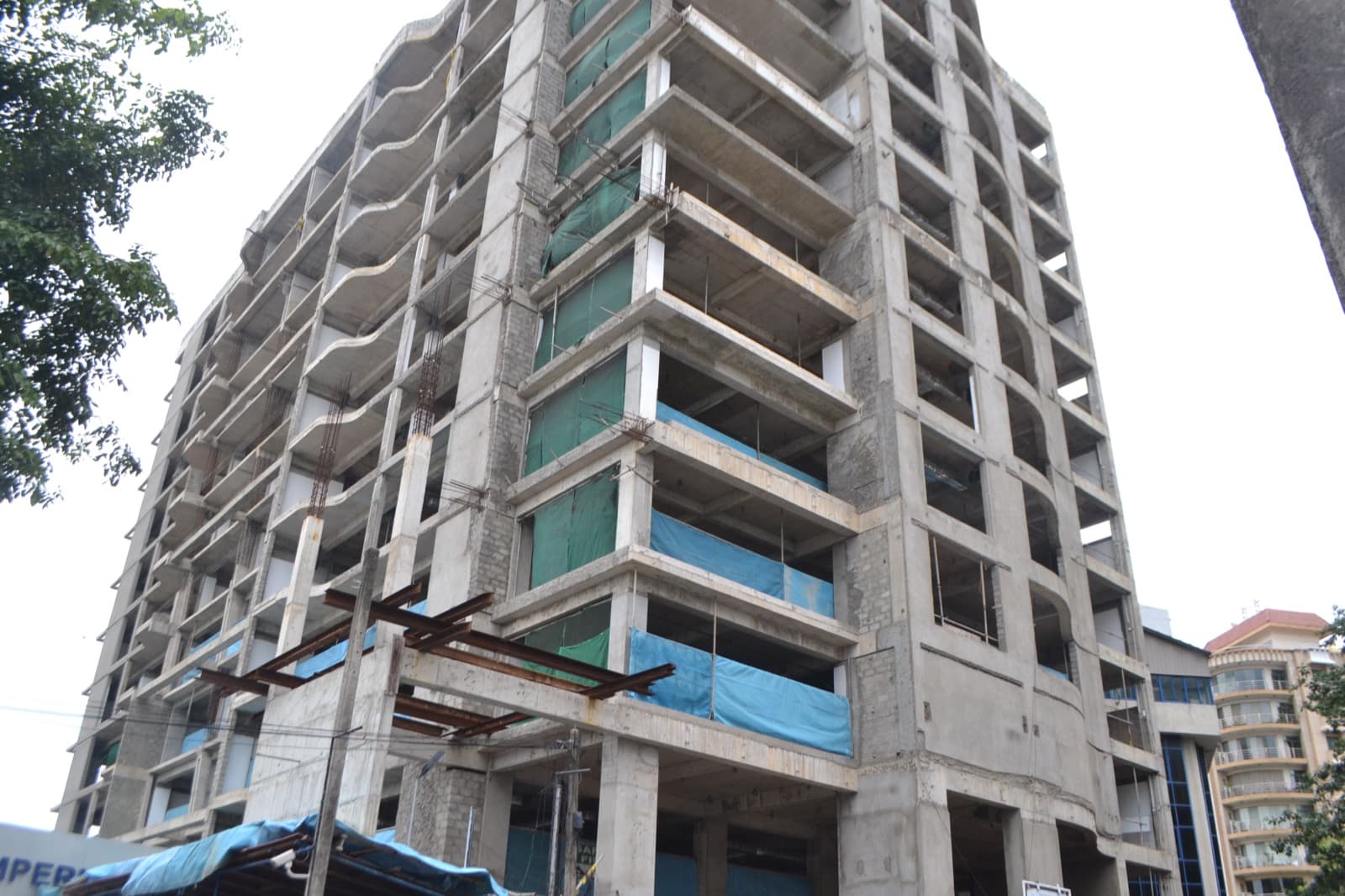 Yathama Twin Tower construction progress